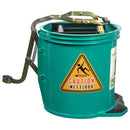 Cleanlink Heavy Duty Mop Bucket Metal Wringer 16L