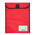 Warwick XL 450x360mm Hook & Loop Homework Bags#Colour_RED