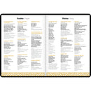 Tuhi A43 Week to View Premium Mahere a Wiki Gold 2025 Diary