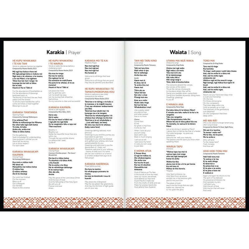 Tuhi B51 Day Per Page Rataka Manuka Flower 2025 Diary