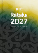 Tuhi Diary A51 Day Per Page Rātaka Green Koru 2027
