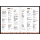 Tuhi B51 Day Per Page Premium Rataka Black Deboss 2025 Diary