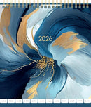 Collins Desk Calendar Painterly Even Year 