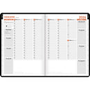 Tuhi B53 Week to View Premium Mahere a Wiki Black & Gold 2026 Diary