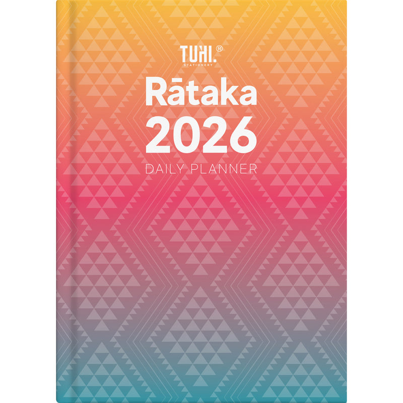 Tuhi A41 Day Per Page Rataka Rangi 2026 Diary