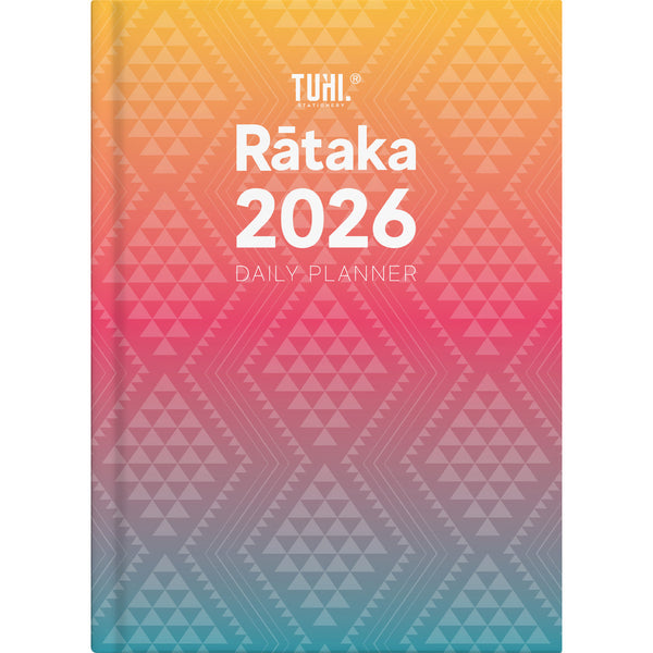 Tuhi B51 Day Per Page Standard Rataka Rangi 2026 Diary