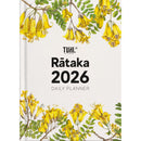 Tuhi B51 Day Per Page Rataka Kowhai Flower 2026 Diary