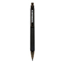 Warwick Black Medium Tri Barrel Ballpoint Pens 1.0MM Box of 12