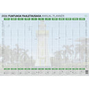Tuhi Double Sided A2 Unlaminated Samoan 2026 Wall Planner