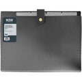 FM Portable Expanding Files A4 5 Pocket#Colour_GUNMETAL