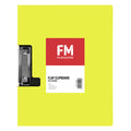 FM Landscape Clipboards with Flap A4#Colour_YELLOW