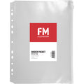 FM Binder Pocket with Zip Lock A4#Colour_CLEAR