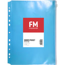 FM Binder Pocket with Zip Lock A4