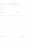 Collins Diary One on One Notepad B5 Wiro 50 Sheets