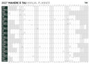 Tuhi Wall Planner Double Sided A2 Unlaminated Maori 2027