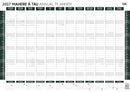 Tuhi Wall Planner Double Sided A2 Unlaminated Maori 2027