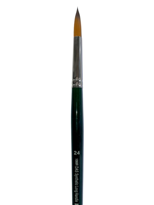 Das S1068r Synthetic Round Brush Long Handle#size_24