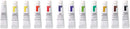 Reeves Watercolour Paint 10ml Tubes - Set Of 12
