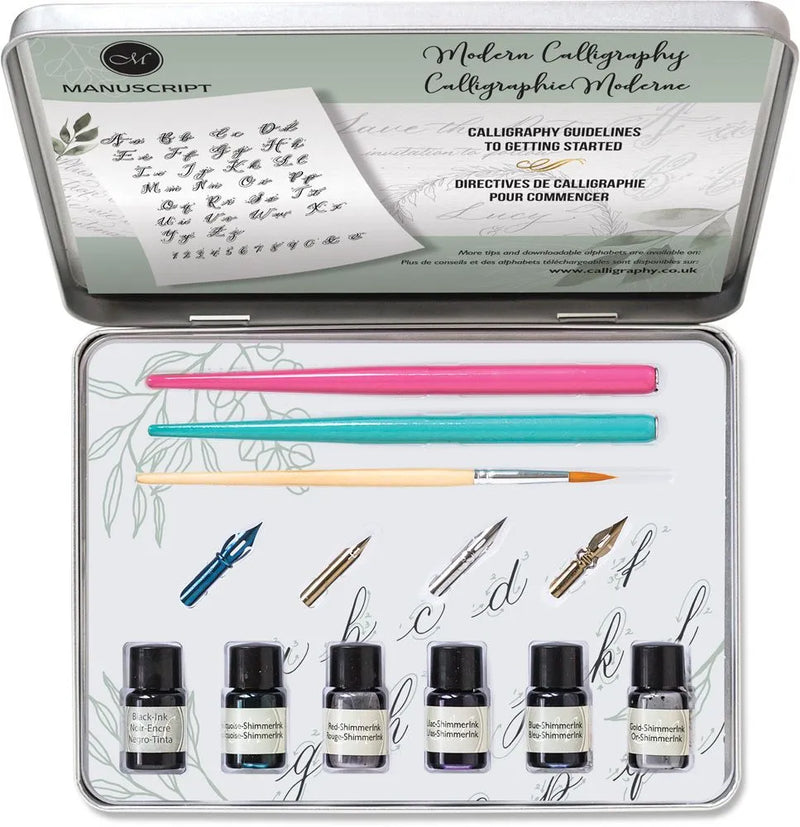 Calligraphy Writing Box Set Manuscript Modern Calligraphy Gift Set