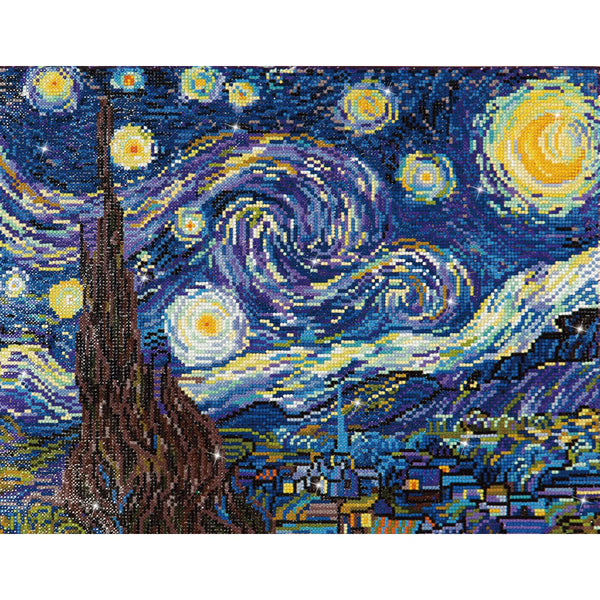 Diamond Dotz 20.0"x16.0" Diamond Painting Kit STARRY NIGHT 