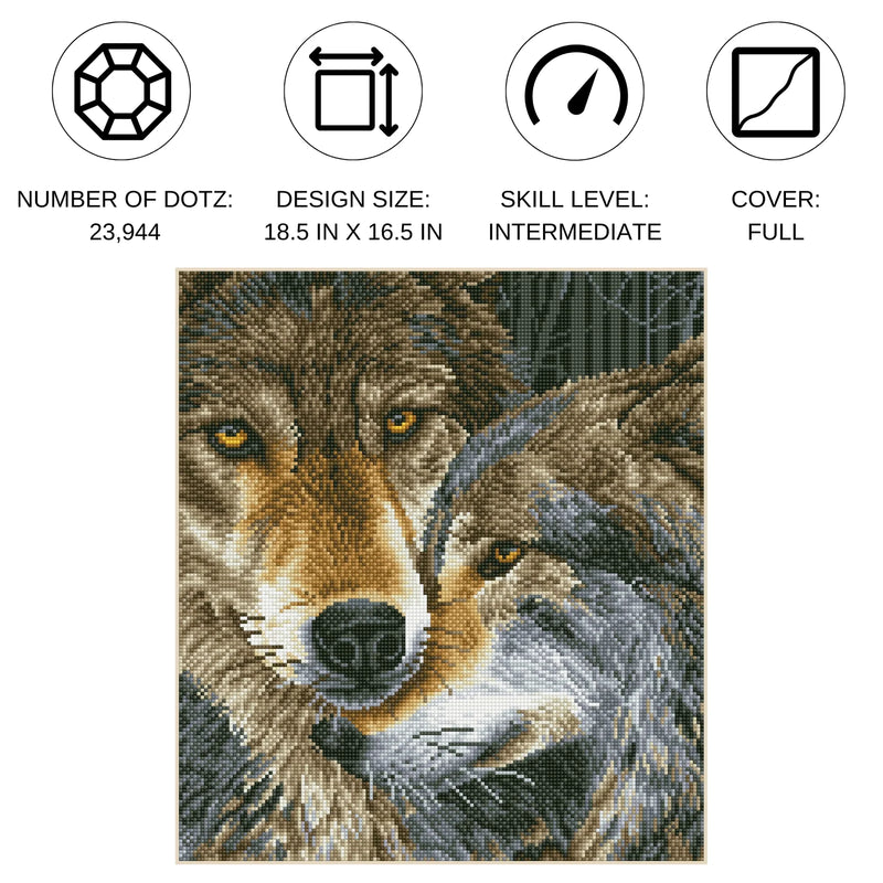 Diamond Dotz 16.5"x18.5" Diamond Painting Kit MUZZLE NUZZLE 