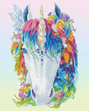 Diamond Dotz 16.1"x20.1" Diamond Painting Kit MYSTIC UNICORN 
