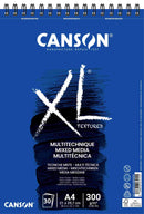Canson XL A4 Mix Media 300gsm 30 Sheet Sketch Pad