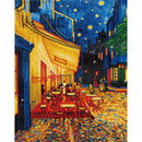 Diamond Dotz 16.5"x20.5" Diamond Painting Kit CAFÉ AT NIGHT 