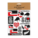 5 Star Stickers Maori Aroha 15x17cm