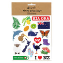 5 Star Stickers Kiwiana Icons 15x17cm