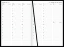 Collins Diary A43A Week to View Black Appointment 2027