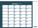 Collins Calendar A3 Month to View Colplan 2027