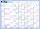 Collins Wallplanner Laminated 695X495mm With Pen 2027