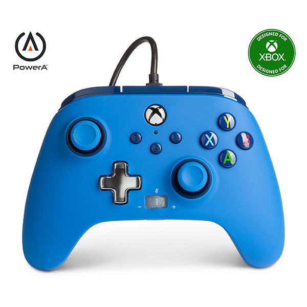 Powera Enhanced Wired Controller Bold Blue XB X/S