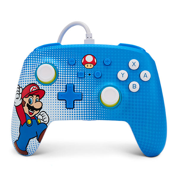 Powera Enhanced Wired Controller Mario Pop Art Nintendo Switch