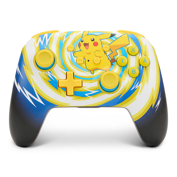 Powera Enhanced Wireless Controller Pikachu Vortex Nintendo Switch