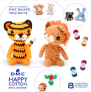 DMC Happy Cotton Amigurumi One Shape Two Ways Book 1