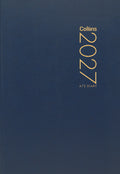 Collins Diary A72 2 Days to Page 2027#Colour_NAVY