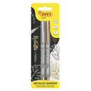 Jovi Decor Metallic Markers Gold/Silver