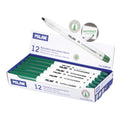 milan WHITEboard markers fine BULLET tip 3.7MM#colour_GREEN