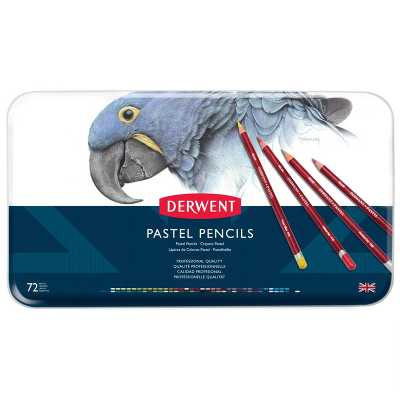 Derwent Pastel Pencil Tin Set of 72