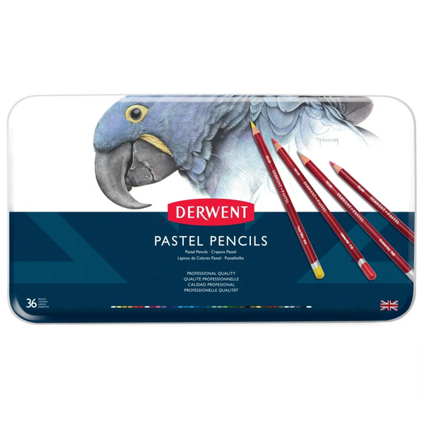Derwent Pastel Pencil Tin Set of 36