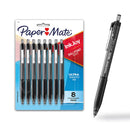 Paper Mate InkJoy 300RT Retractable 1.0MM Ballpoint Pens Pack of 8 Black