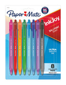 Paper Mate InkJoy 100RT Retractable 1.0MM Ballpoint Pens Pack of 8 Fashion