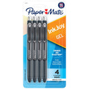 Paper Mate InkJoy 0.7MM Gel Pens Pack of 4 Black