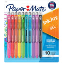 Paper Mate InkJoy 0.7MM Gel Pens Pack of 10 Assorted