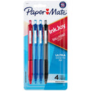 Paper Mate InkJoy 300RT Retractable 1.0MM Ballpoint Pens Pack of 4 Business