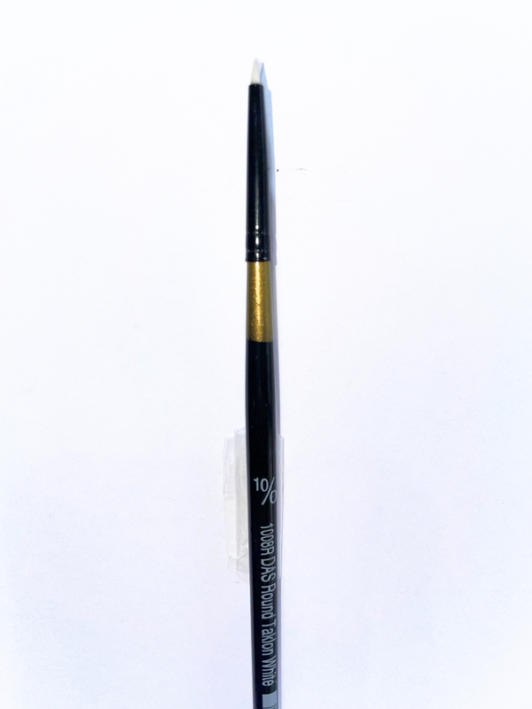 Das S1008r Taklon Round Short Handle Brushes#size_10/0