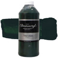 Chromacryl Student's Acrylic Paints 1 Litre#Colour_FOREST GREEN