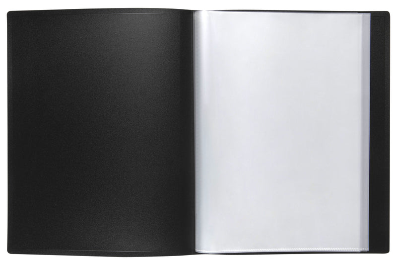 Marbig Non-Refillable 20 Pocket Black Display Book

